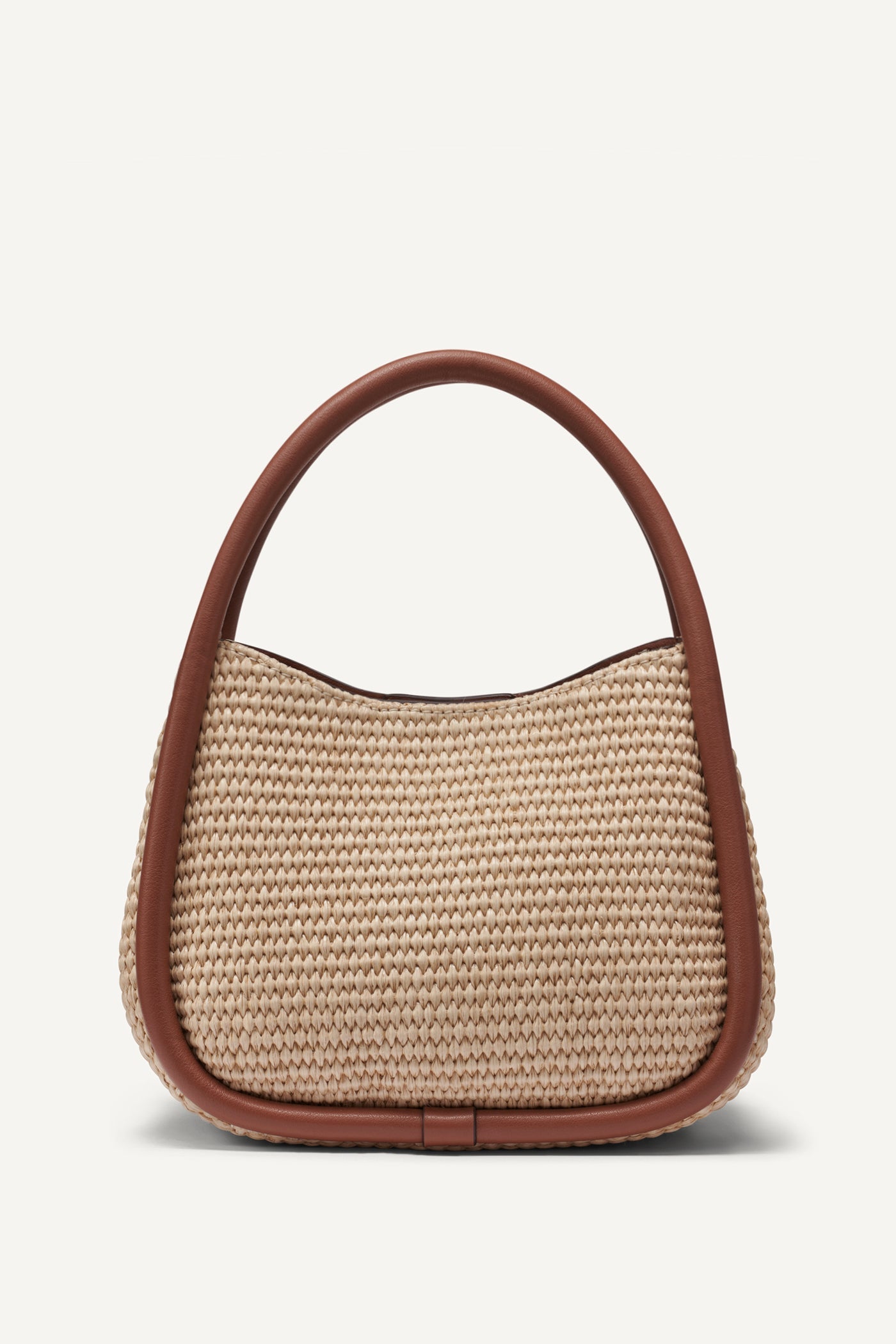 CAPRI WOVEN HOBO CROSSBODY BAG