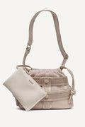 CHAYA MESH LOGO CROSSBODY BAG