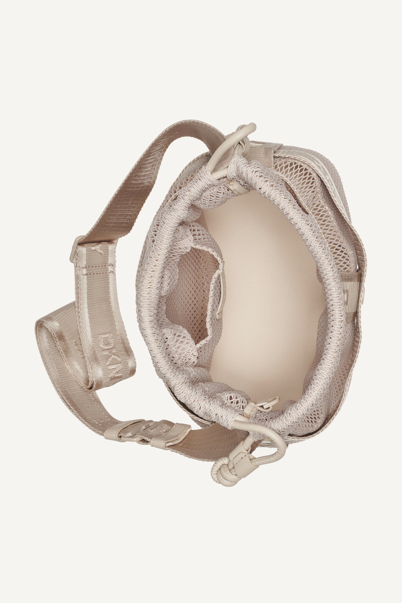 CHAYA MESH LOGO CROSSBODY BAG