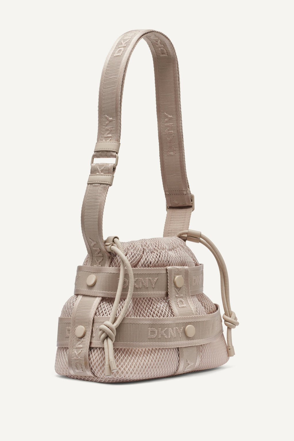 CHAYA MESH LOGO CROSSBODY BAG