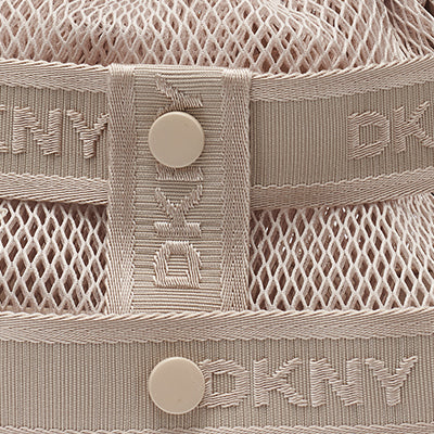 CHAYA MESH LOGO CROSSBODY BAG