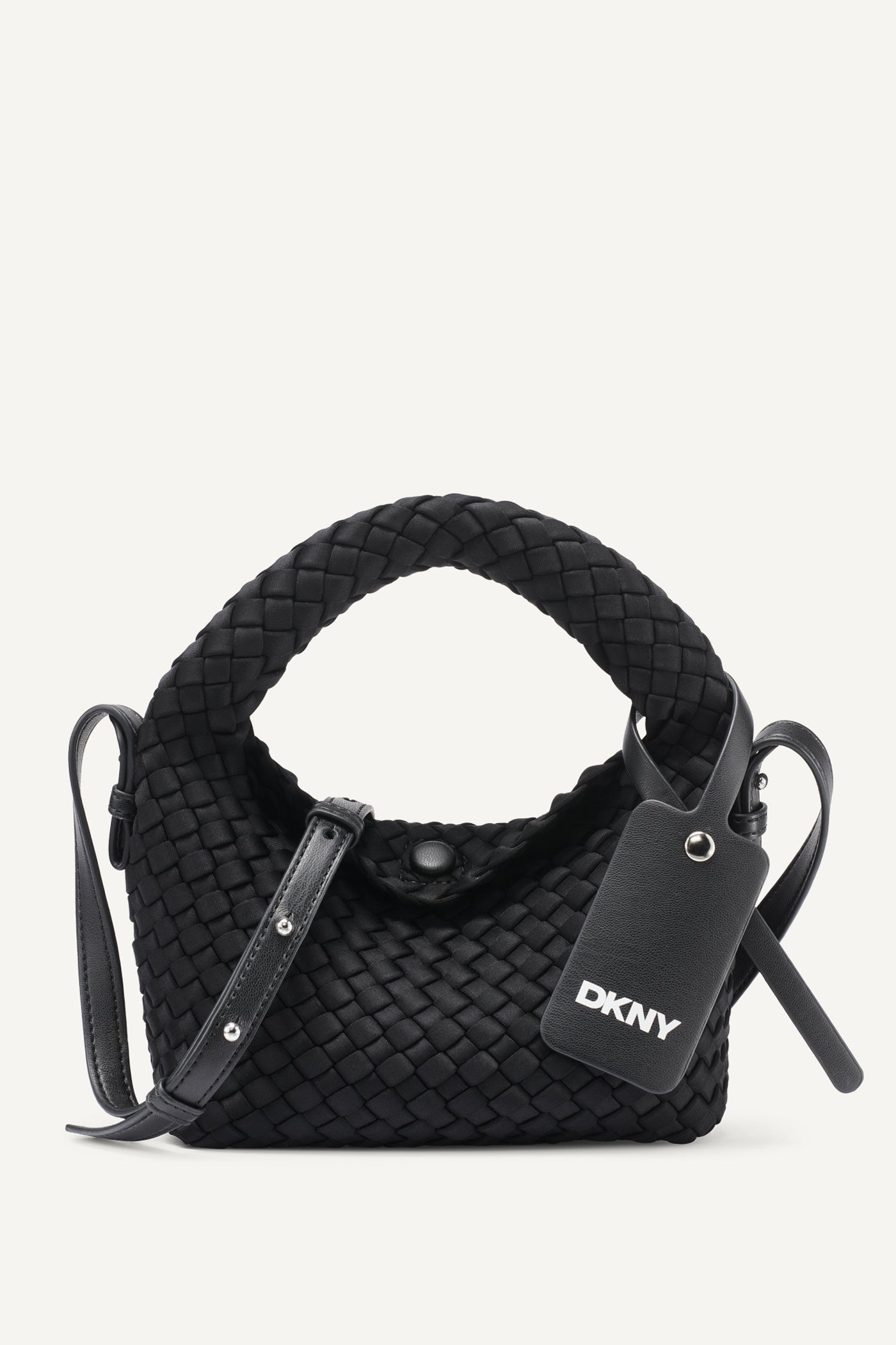 GISELLE WOVEN NEOPRENE CROSSBODY BAG