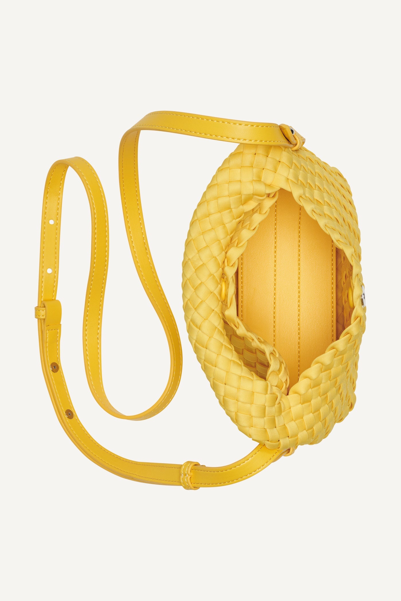 GISELLE WOVEN NEOPRENE CROSSBODY BAG