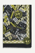 1989 CITY SIGNS PRINT SCARF