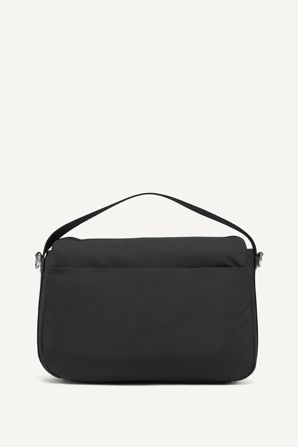 JENNY LOGO FLAP SHOULDER BAG