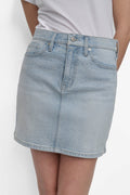 MINI SKIRT WITH RHINESTONE EMBELLISHMENT