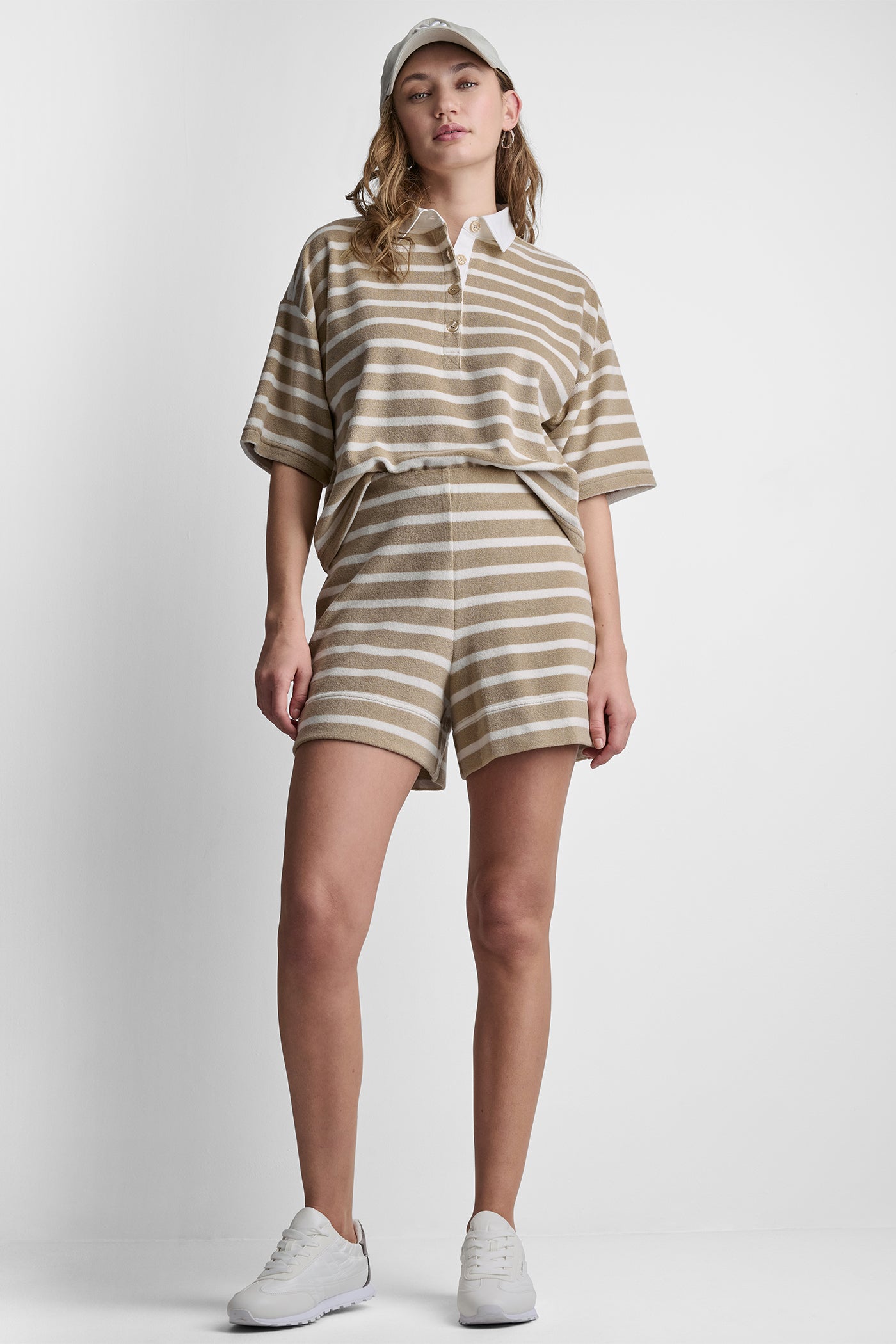 TOWELLING TERRY HIGH-RISE SHORT