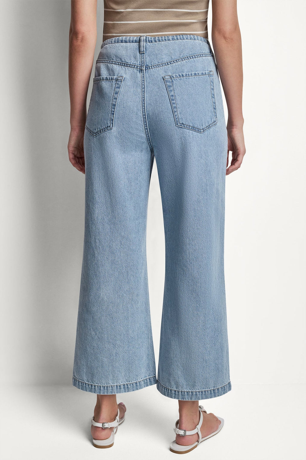 MID-RISE DRAWCORD WIDE LEG