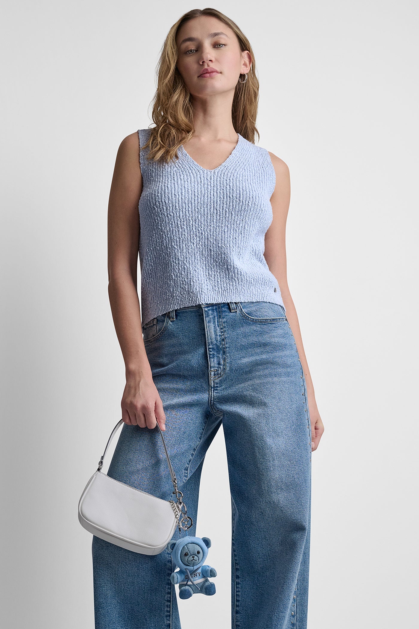 V-NECK SWEATER TANK