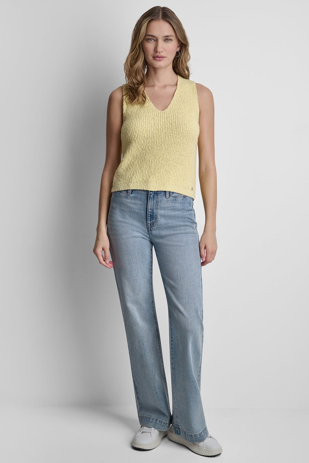 V-NECK SWEATER TANK