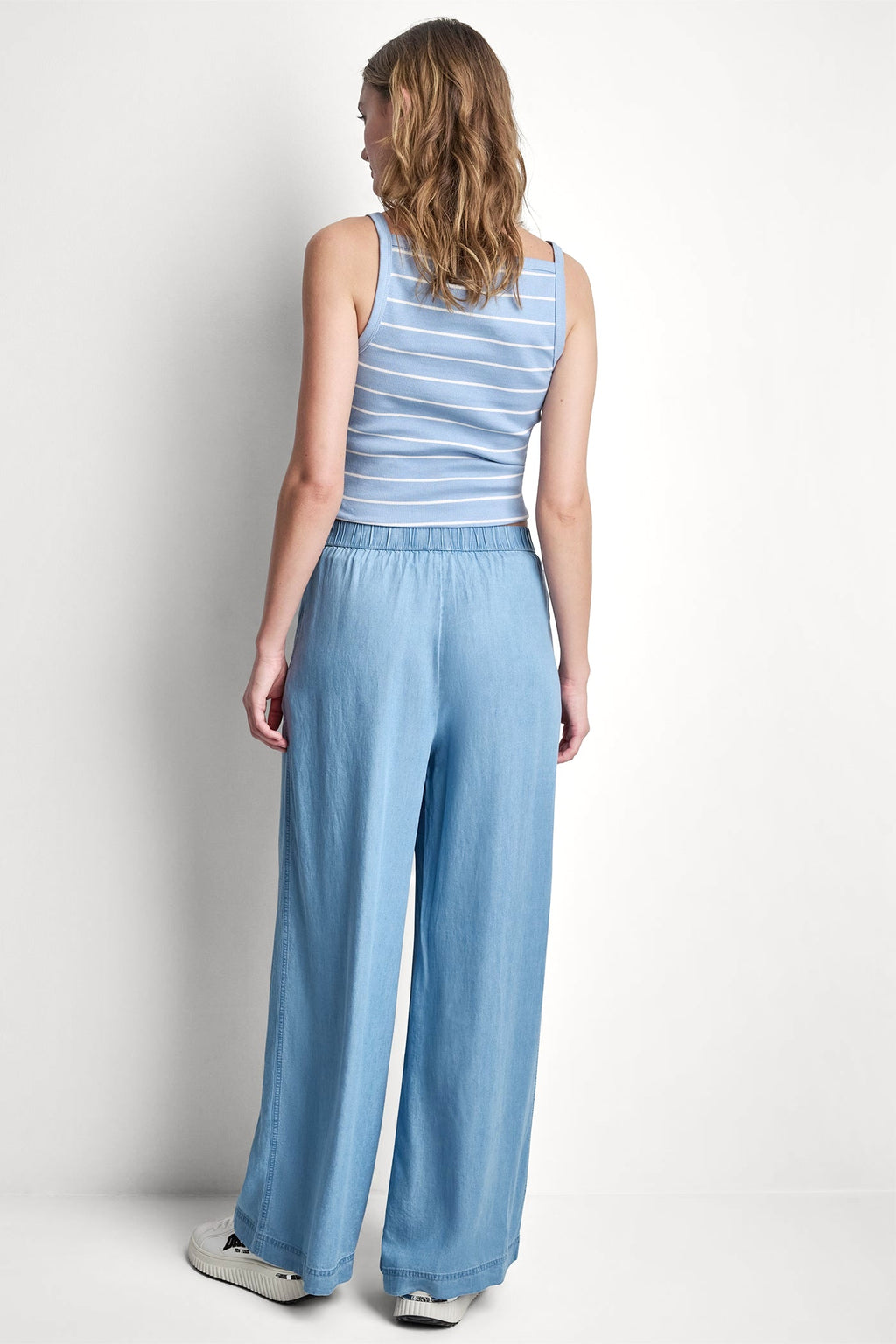 WIDE LEG TENCEL PANT
