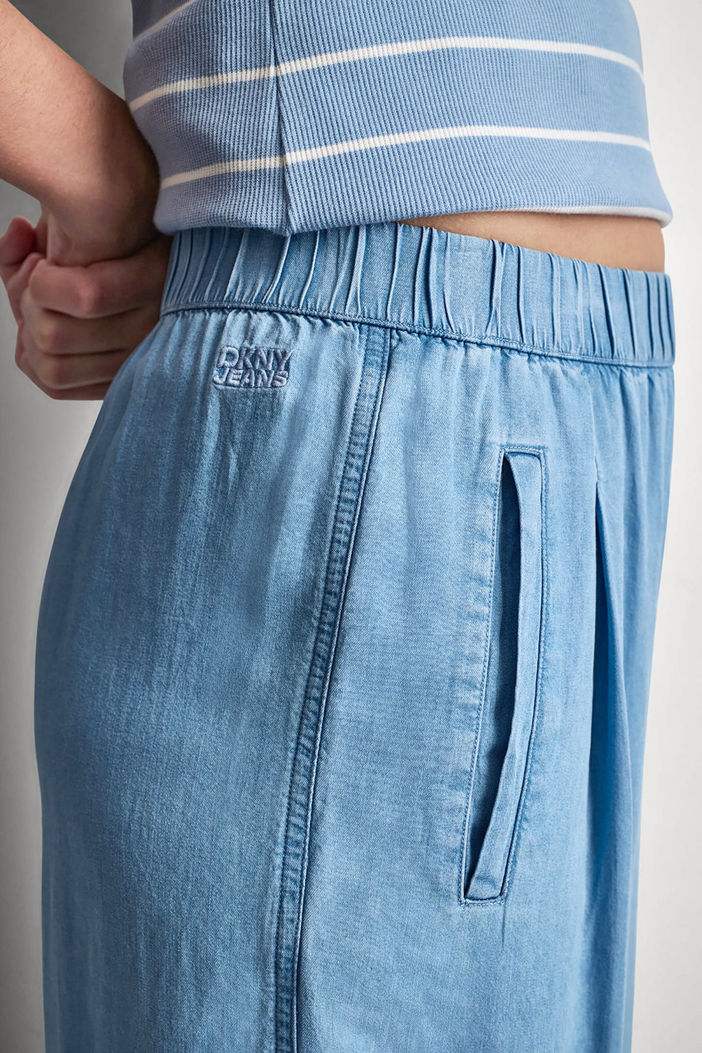 WIDE LEG TENCEL PANT