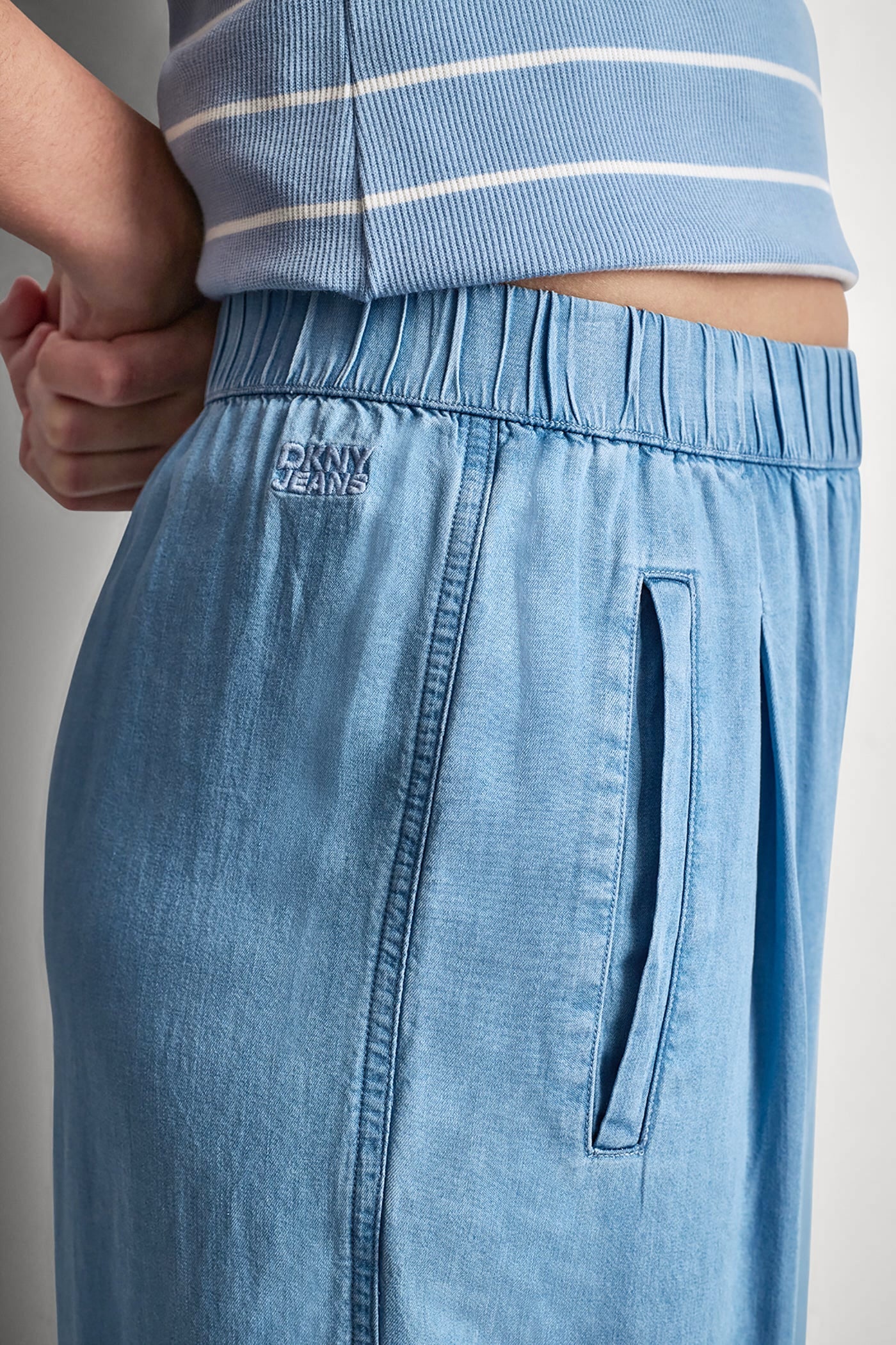 WIDE LEG TENCEL PANT