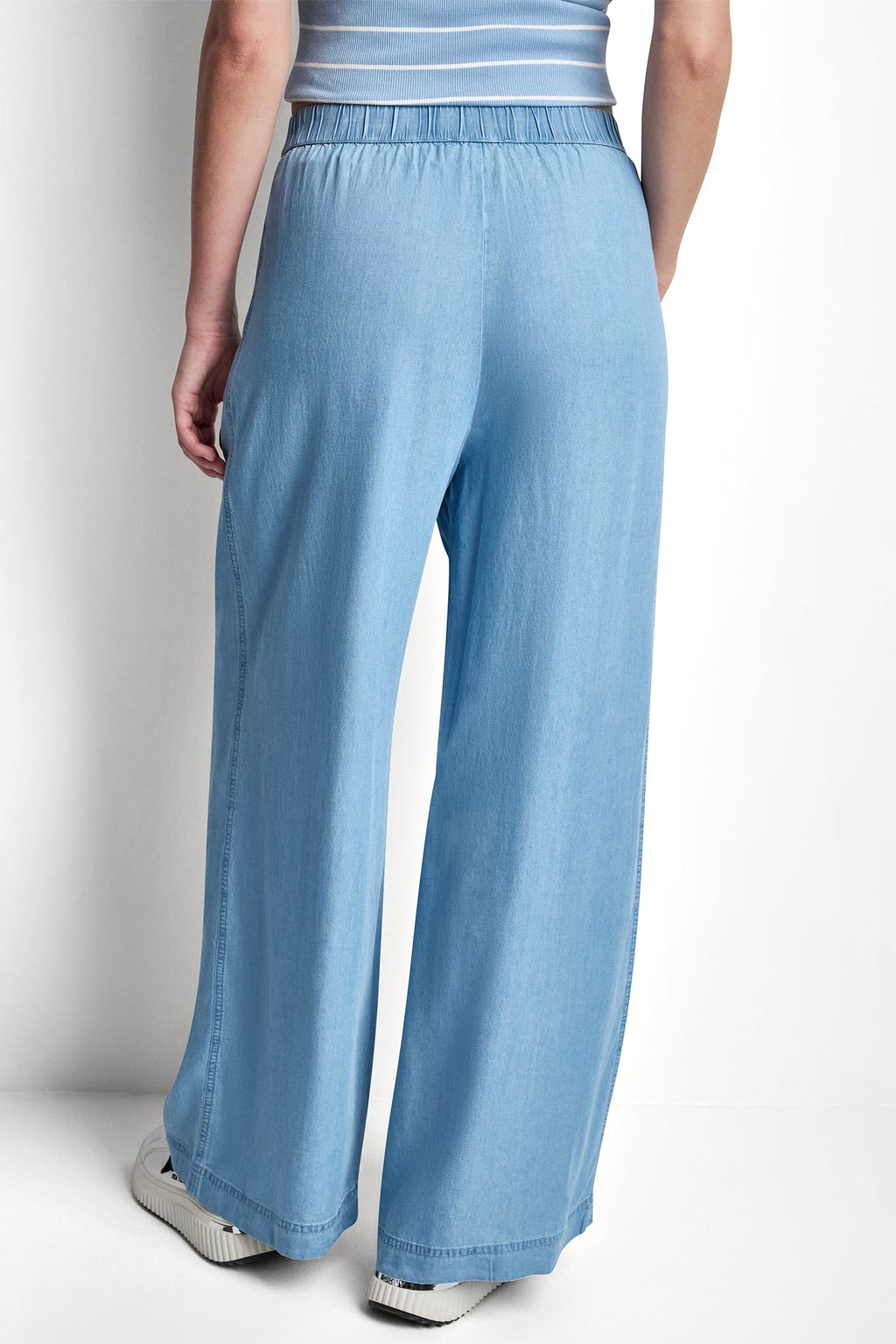 WIDE LEG TENCEL PANT
