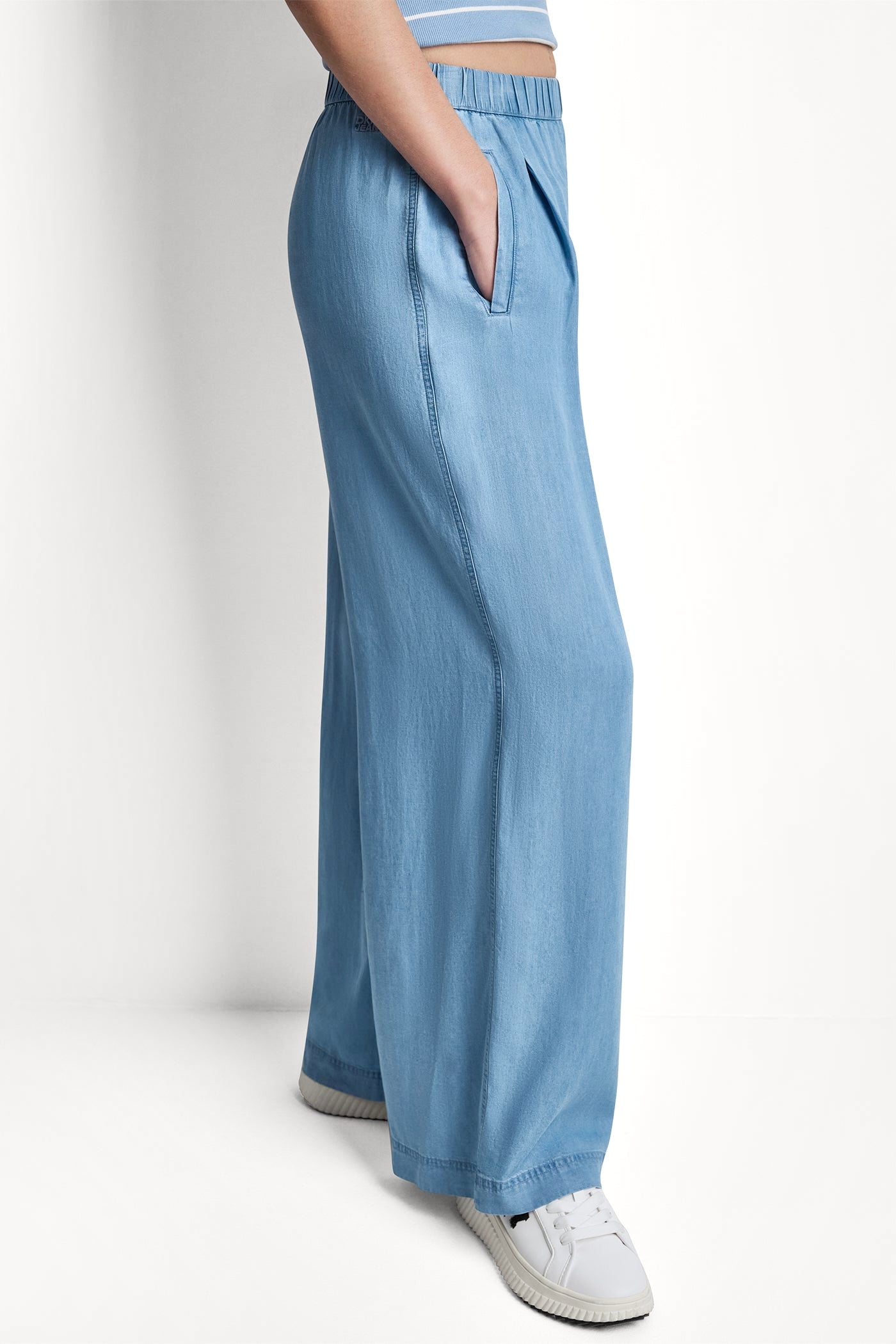 WIDE LEG TENCEL PANT