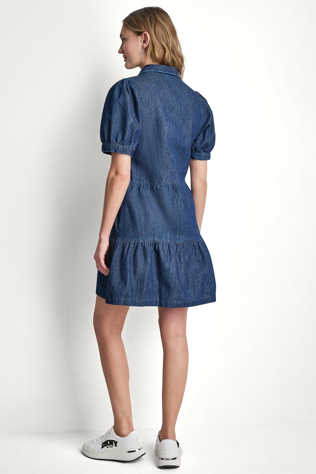 DENIM MINI DRESS