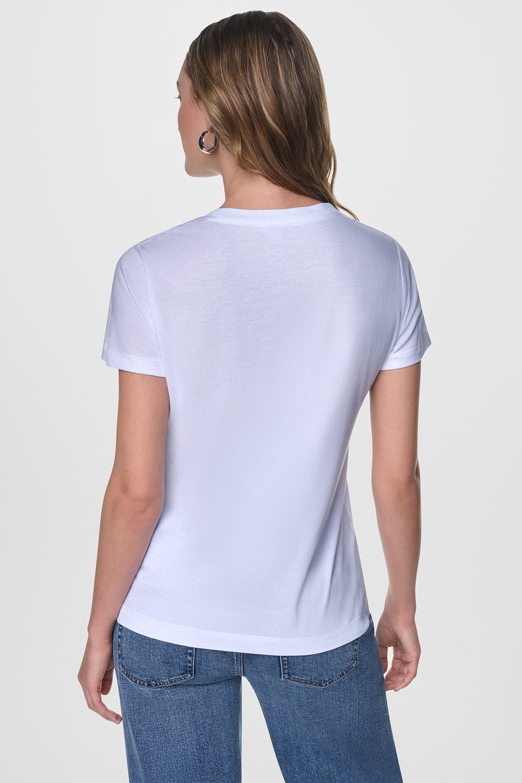 NEWSPRINT DKNY STACKED LOGO TEE