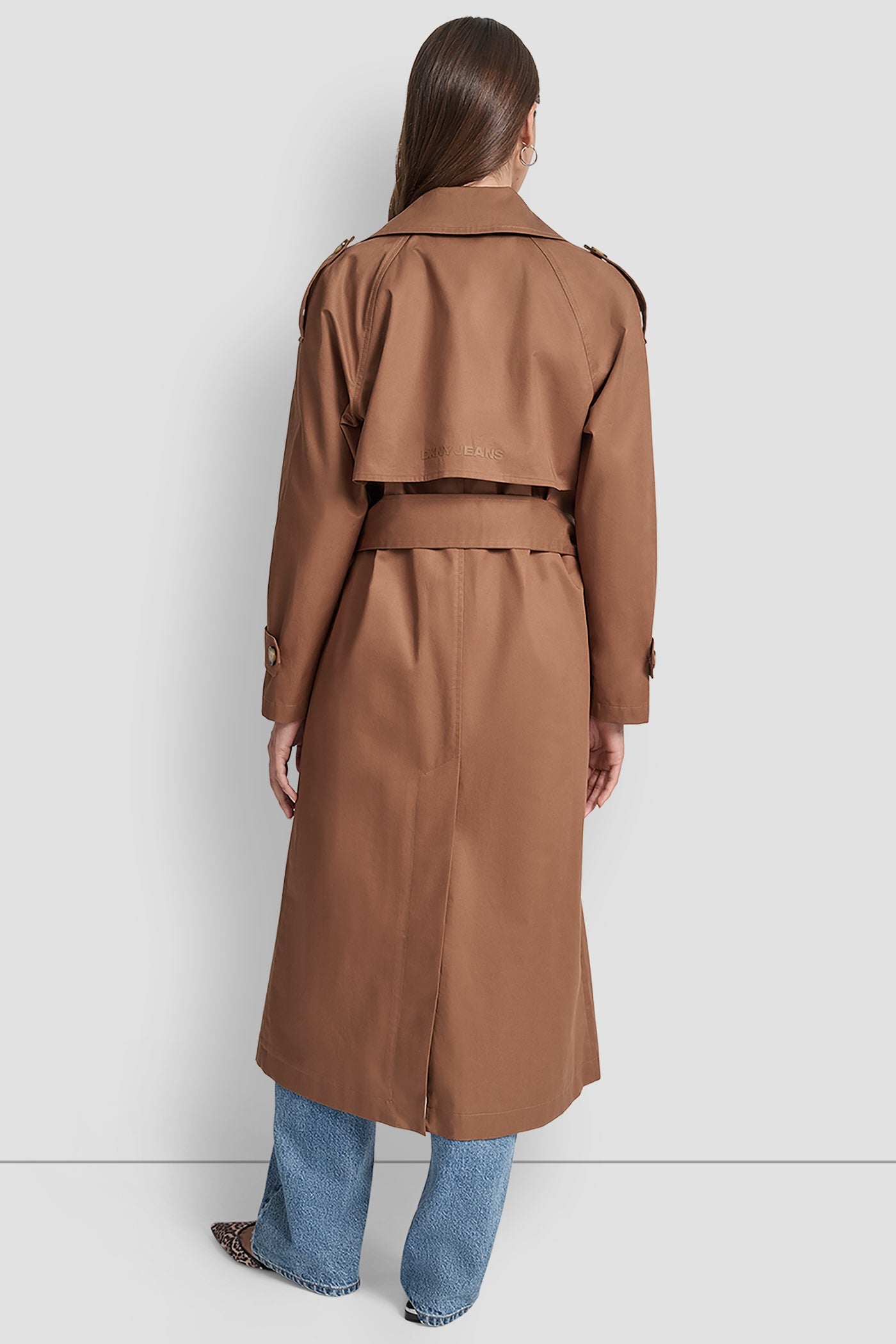 DOUBLE-BREASTED TRENCH COAT