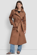 DOUBLE-BREASTED TRENCH COAT