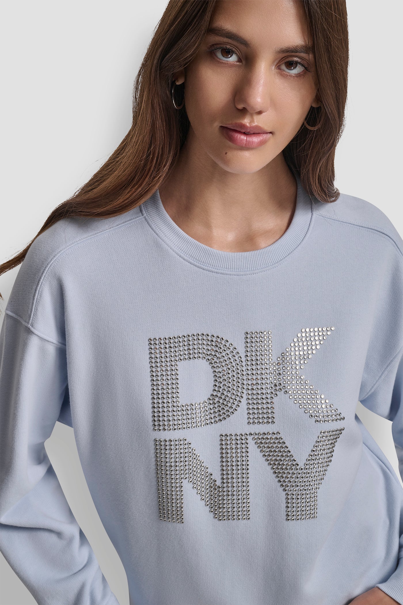 EMBELLISHED LOGO SWEATSHIRT