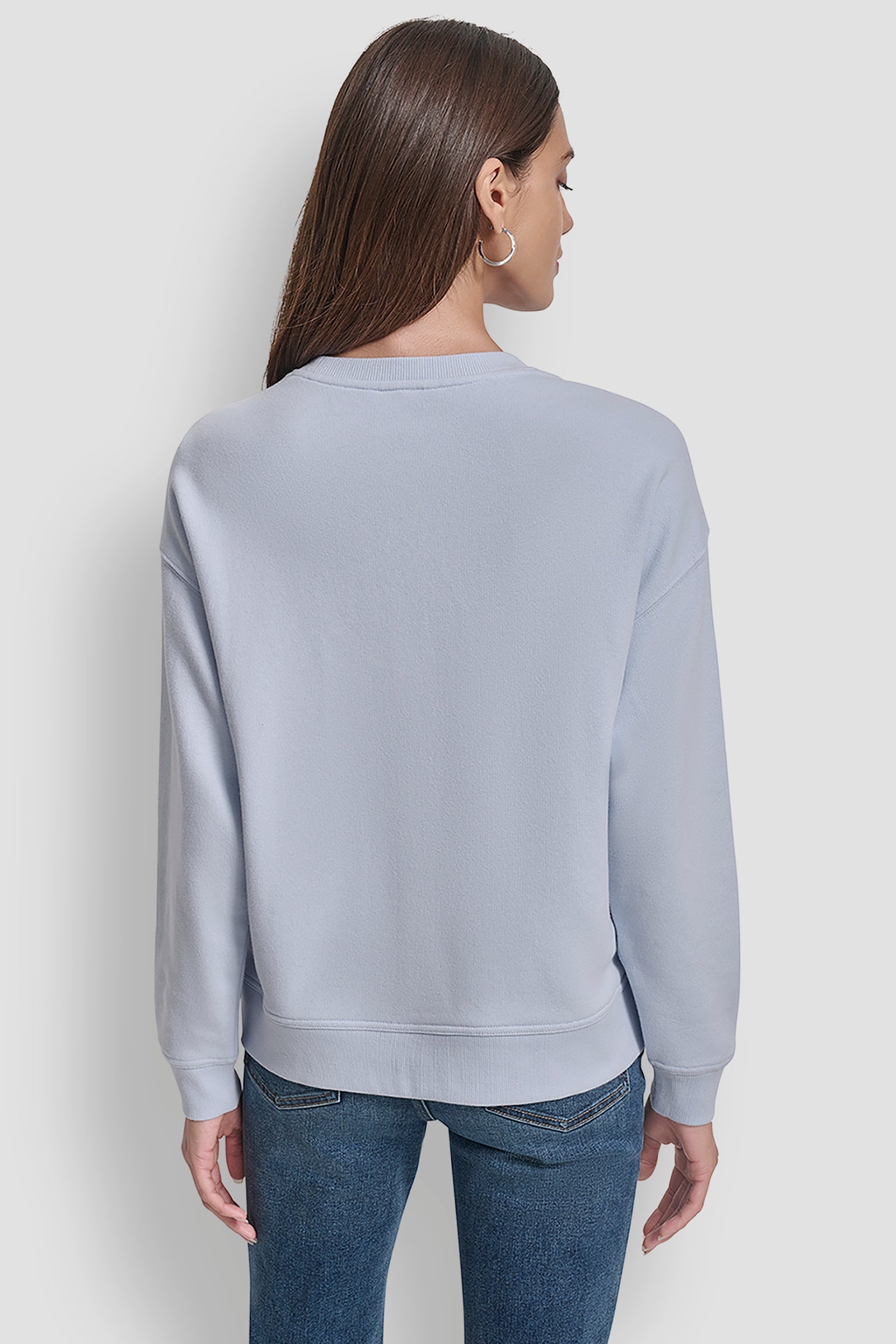 EMBELLISHED LOGO SWEATSHIRT