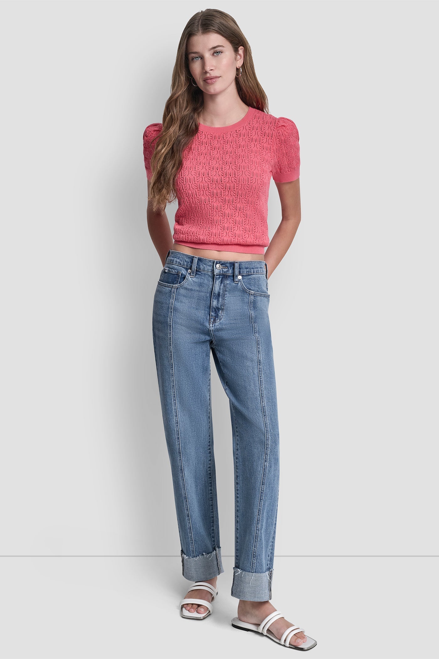HIGH-RISE CLASSIC STRAIGHT LEG WITH CUFF