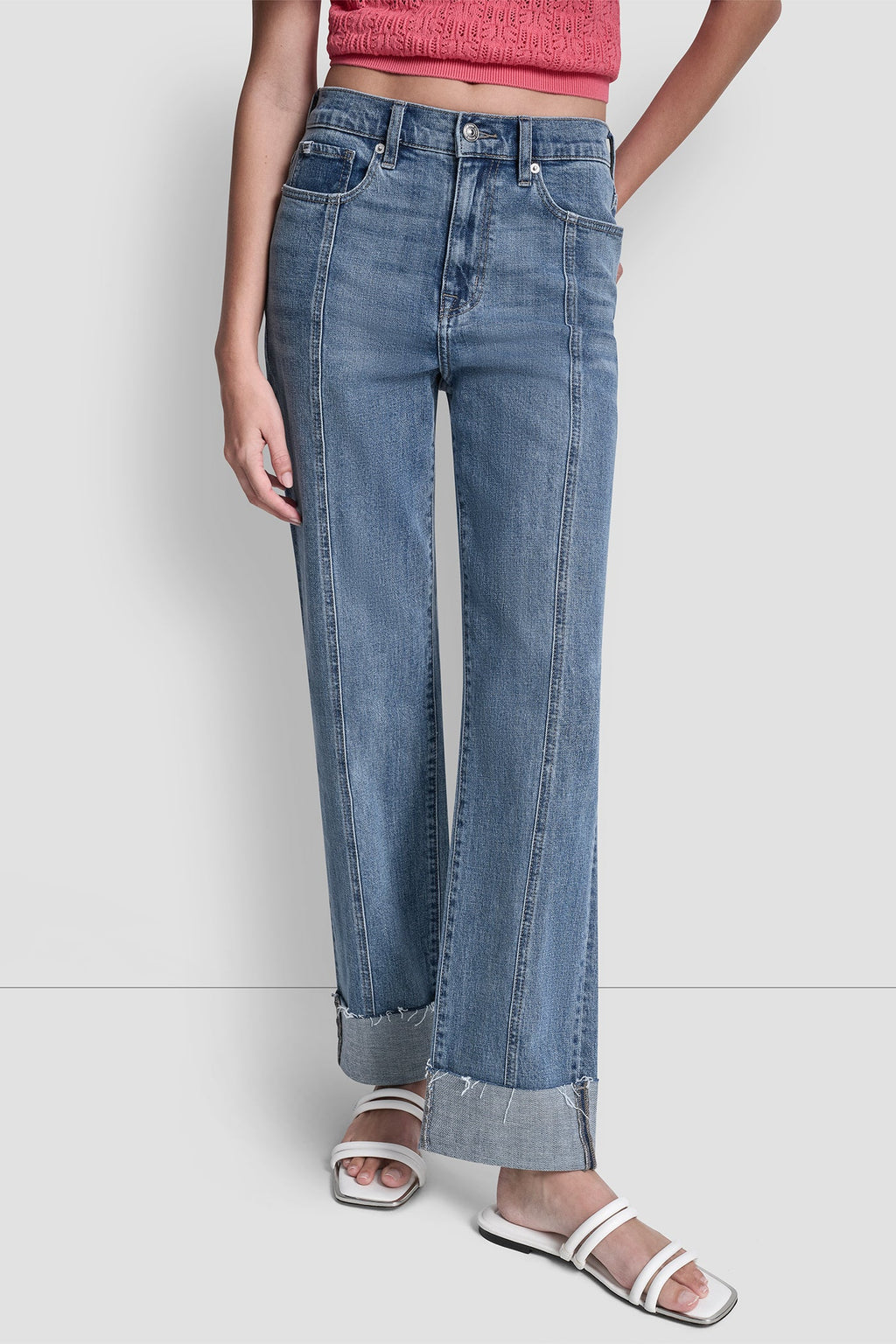 HIGH-RISE CLASSIC STRAIGHT LEG WITH CUFF