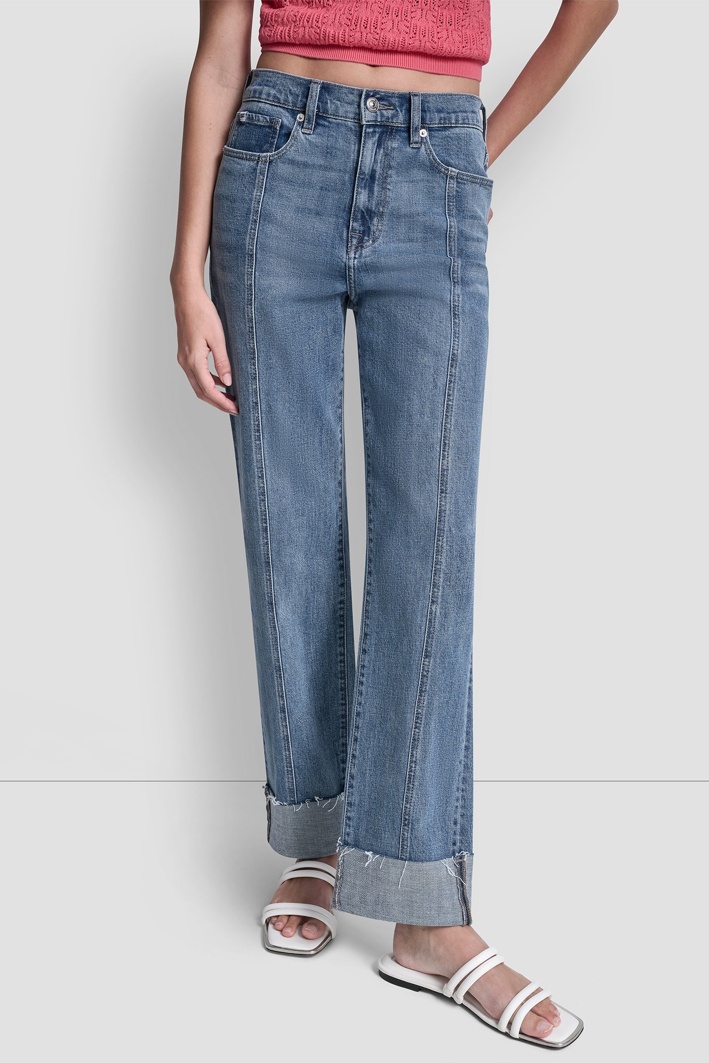 HIGH-RISE CLASSIC STRAIGHT LEG WITH CUFF