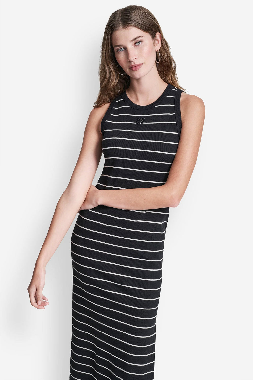 RIBBED TANK MAXI DRESS