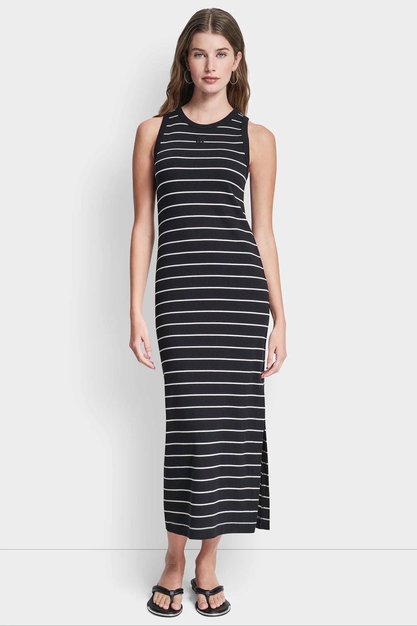 RIBBED TANK MAXI DRESS