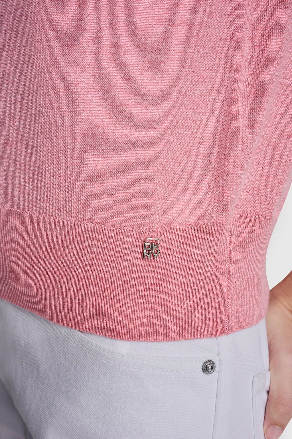 ELBOW SLEEVE CREW NECK SWEATER