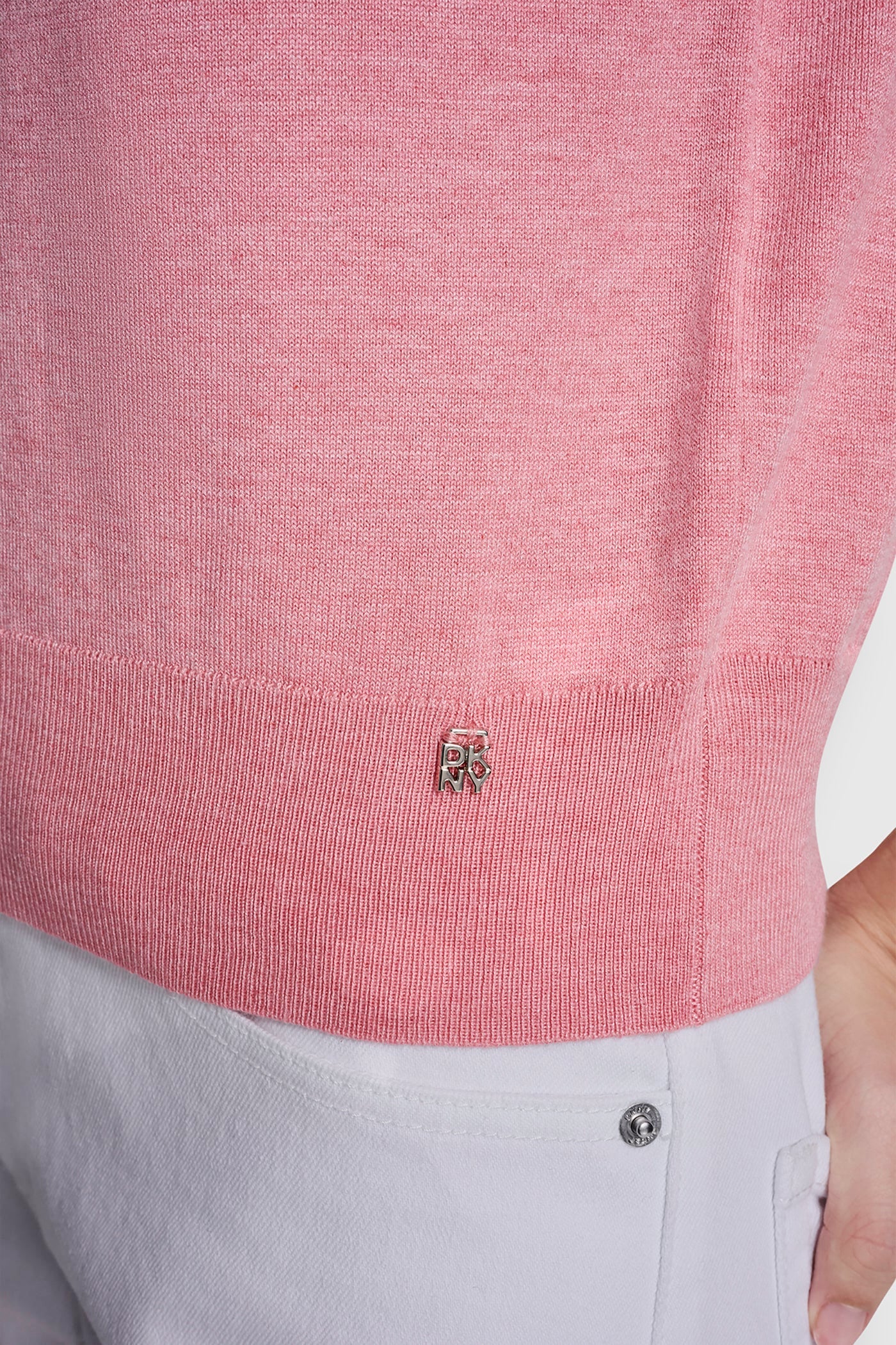ELBOW SLEEVE CREW NECK SWEATER