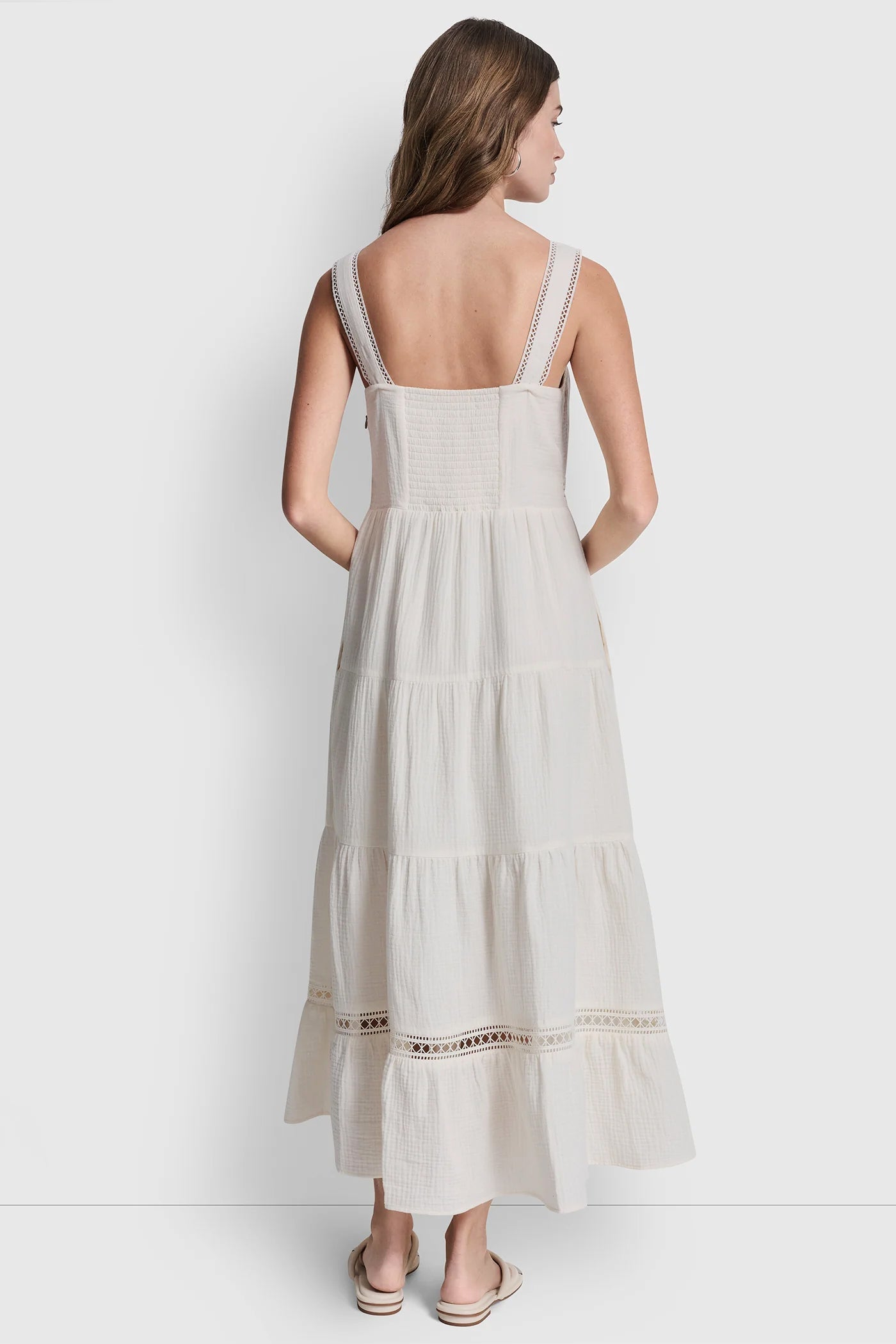 TIERED TANK MAXI DRESS