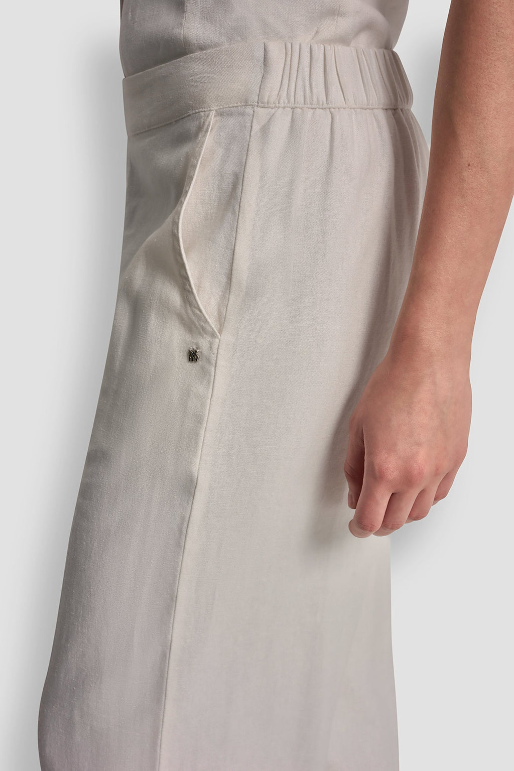 LINEN-BLEND PANT