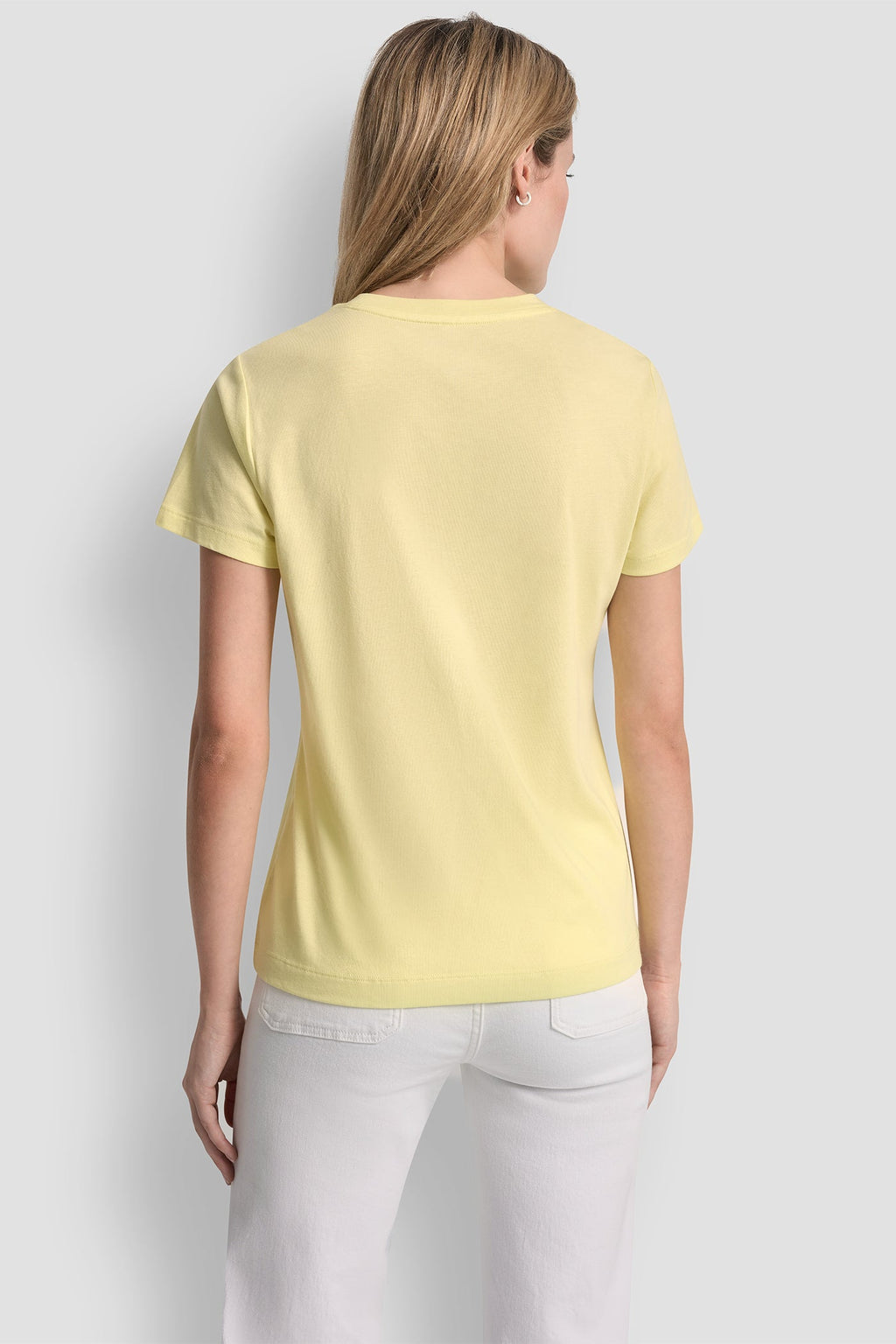 DKNY JEANS STACK LOGO RHINESTONE TEE