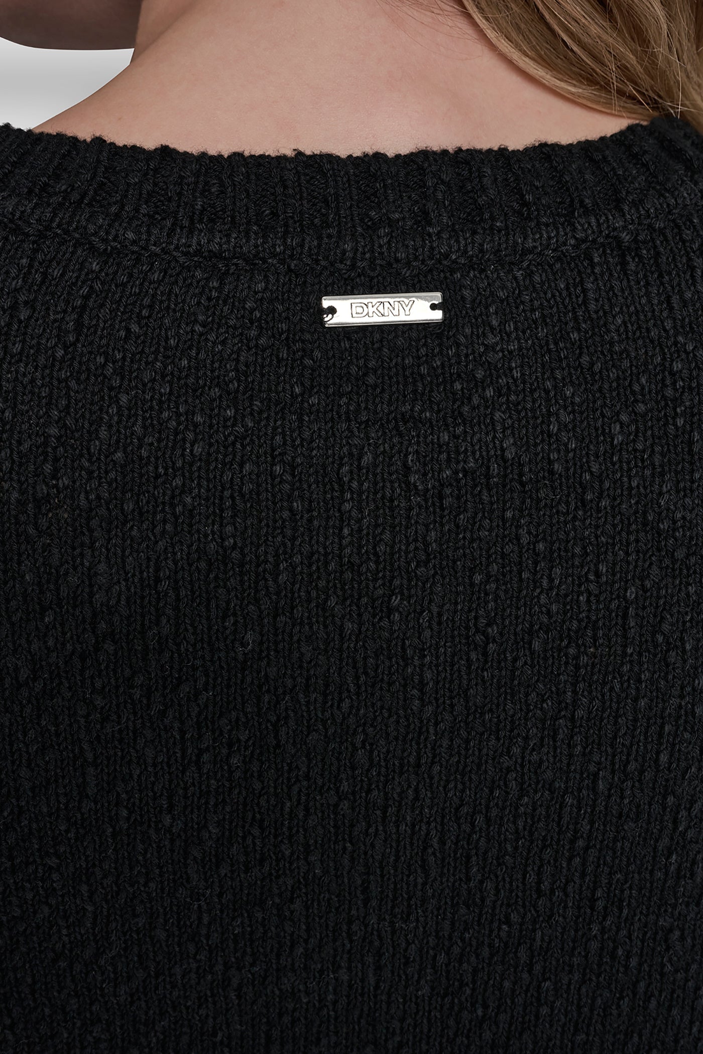 CREW NECK CARDIGAN WITH PATCH POCKETS