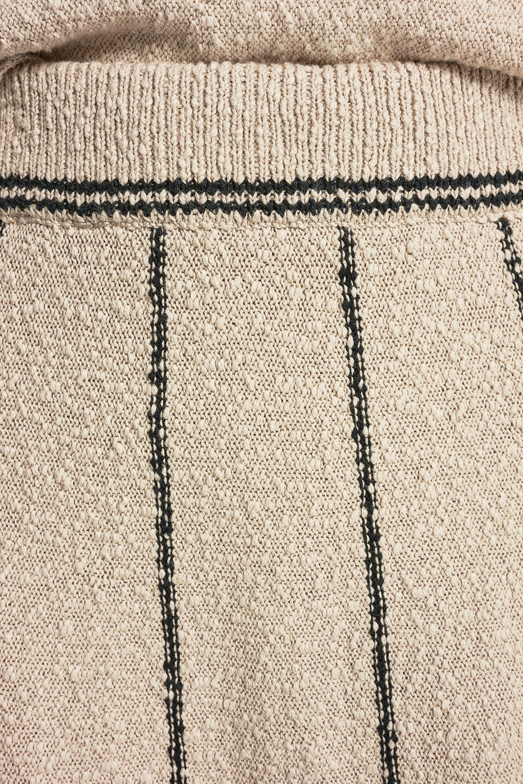 PULL-ON MAXI SKIRT WITH STRIPE DETAIL