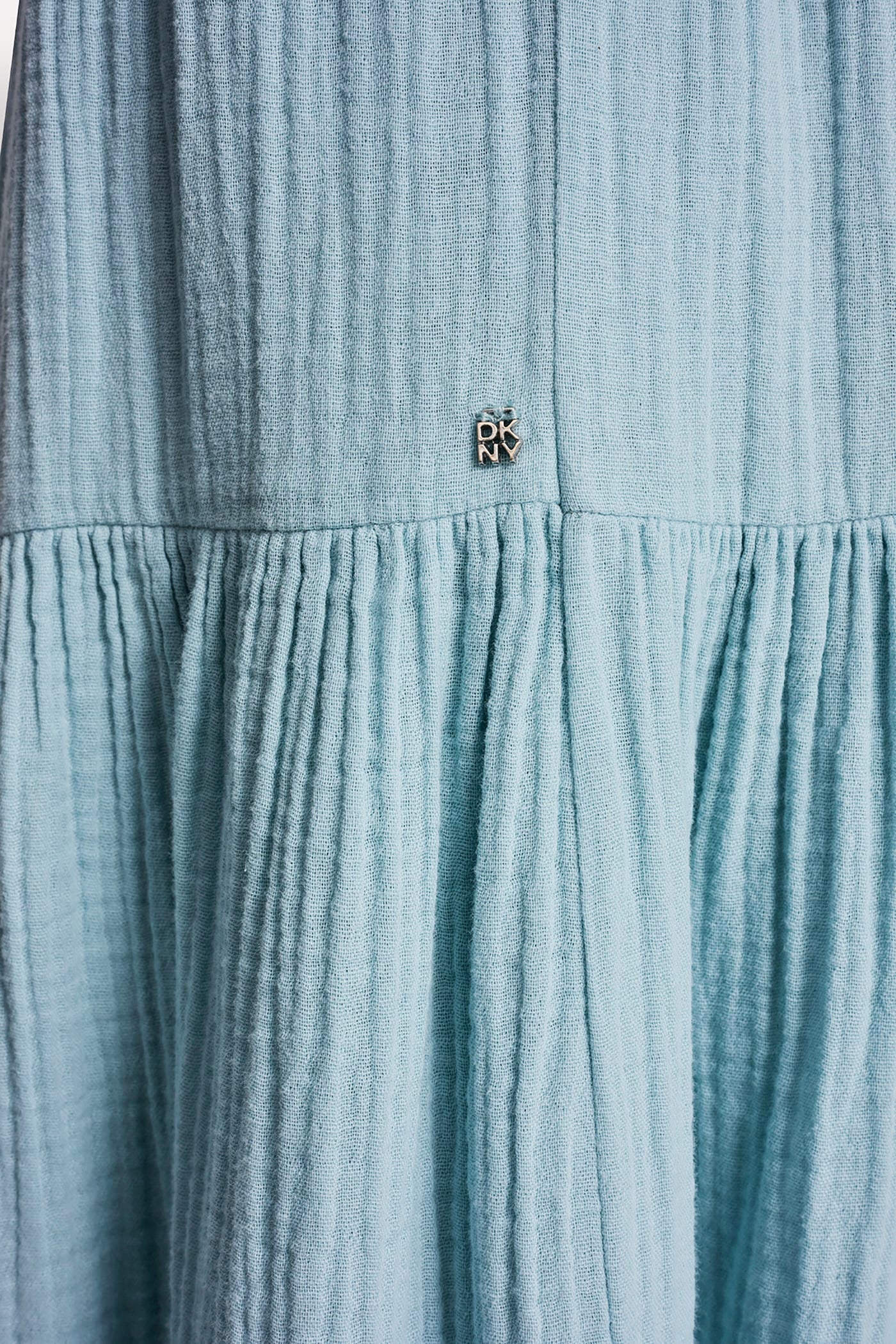 SMOCKED WAIST MAXI TIERED SKIRT