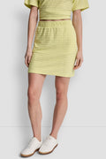 LOGO JACQUARD PULL-ON SKIRT