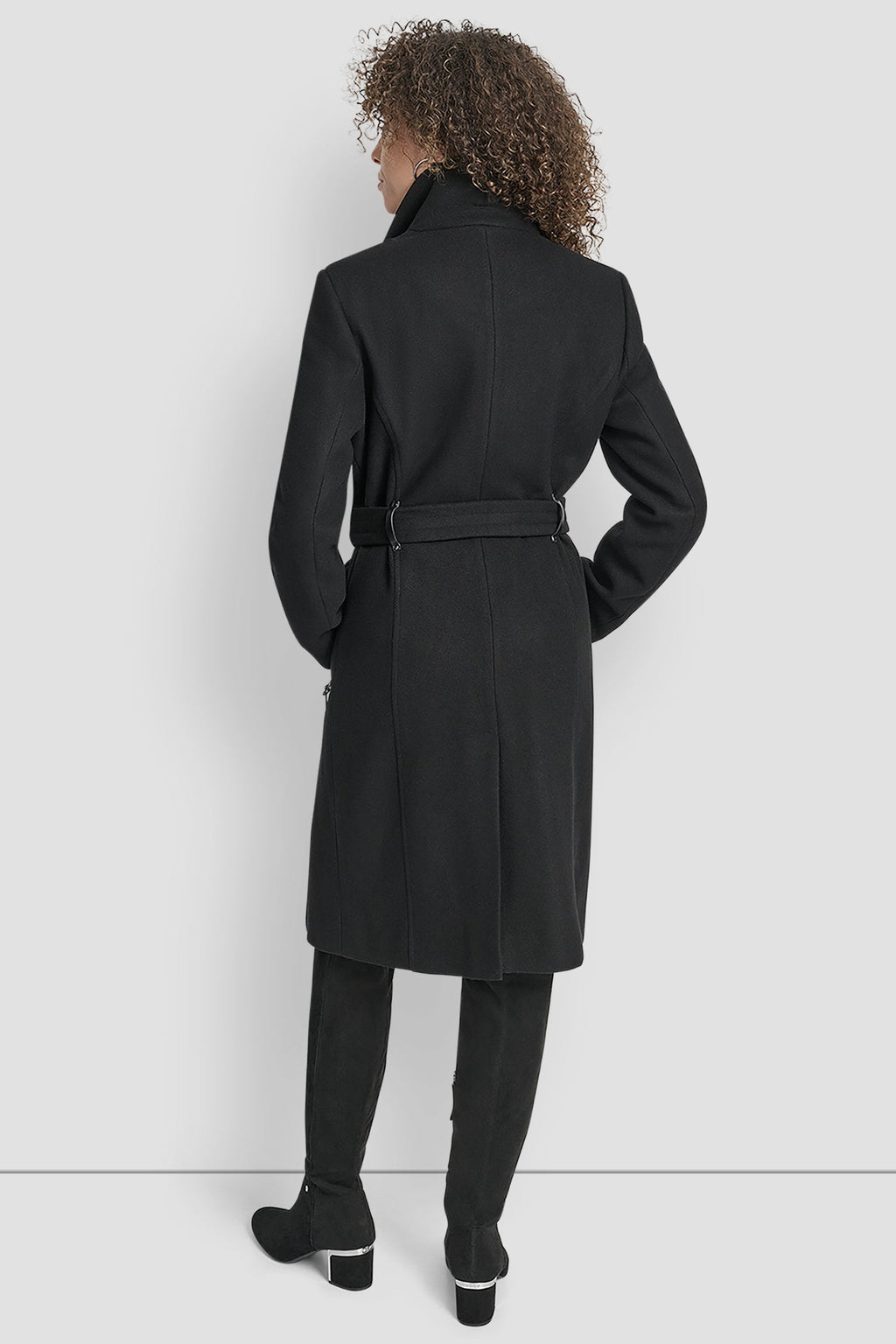 WOOL WRAP JACKET WITH INSERT