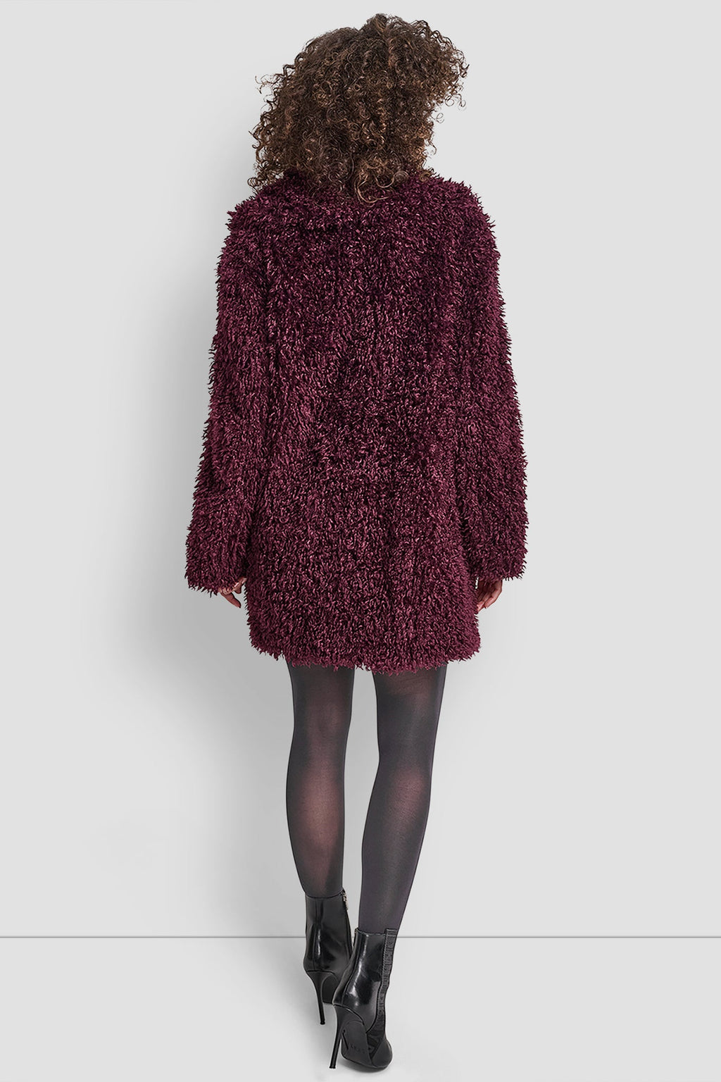 FAUX TEDDY FUR JACKET
