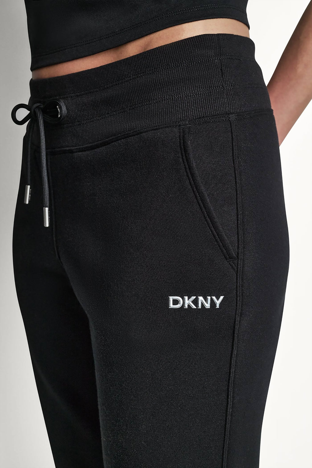 METALLIC BUBBLE LOGO FLARE PANT