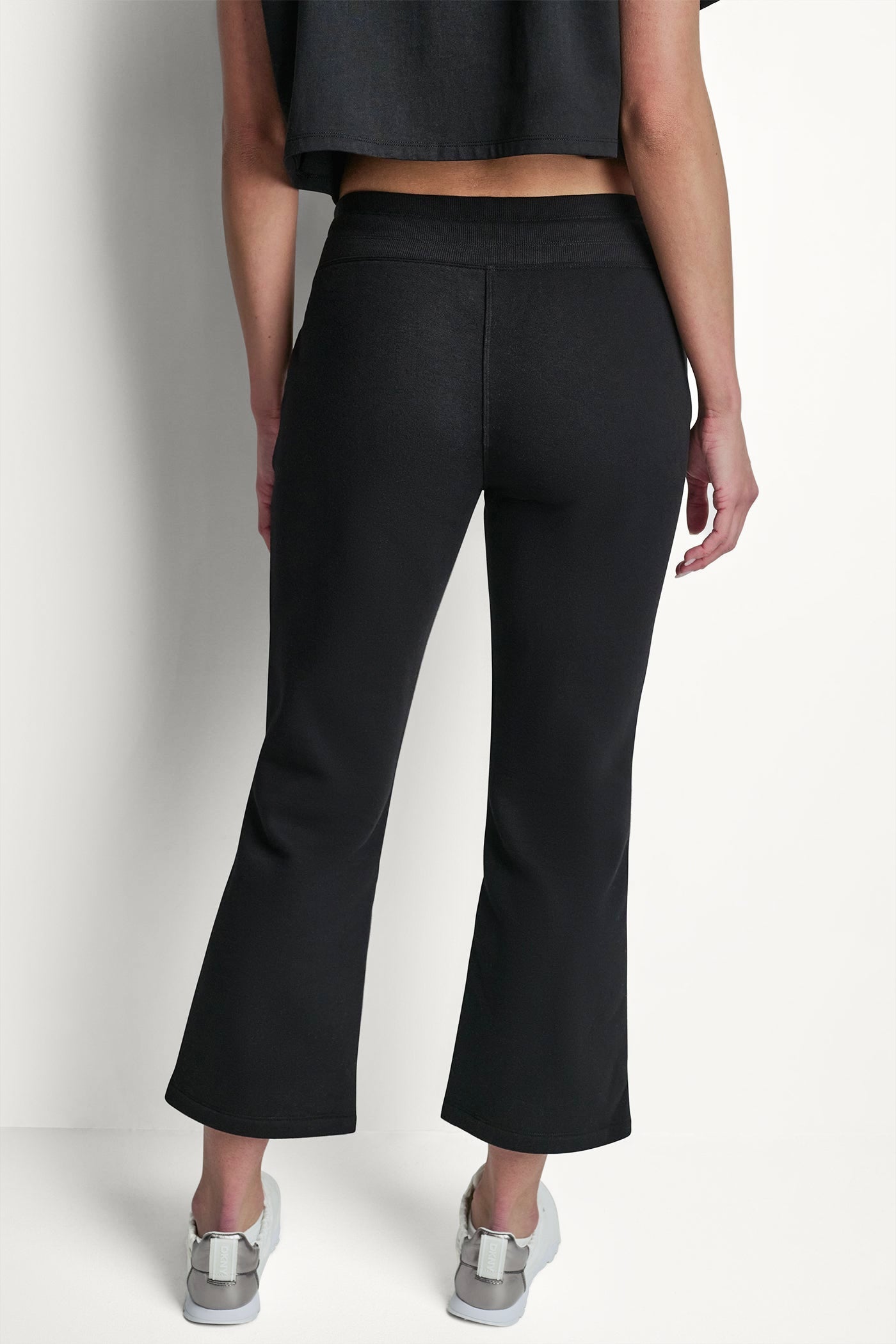 METALLIC BUBBLE LOGO FLARE PANT