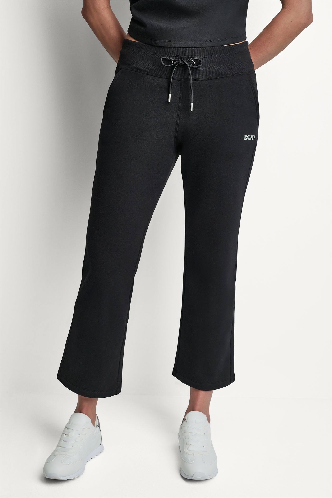 METALLIC BUBBLE LOGO FLARE PANT