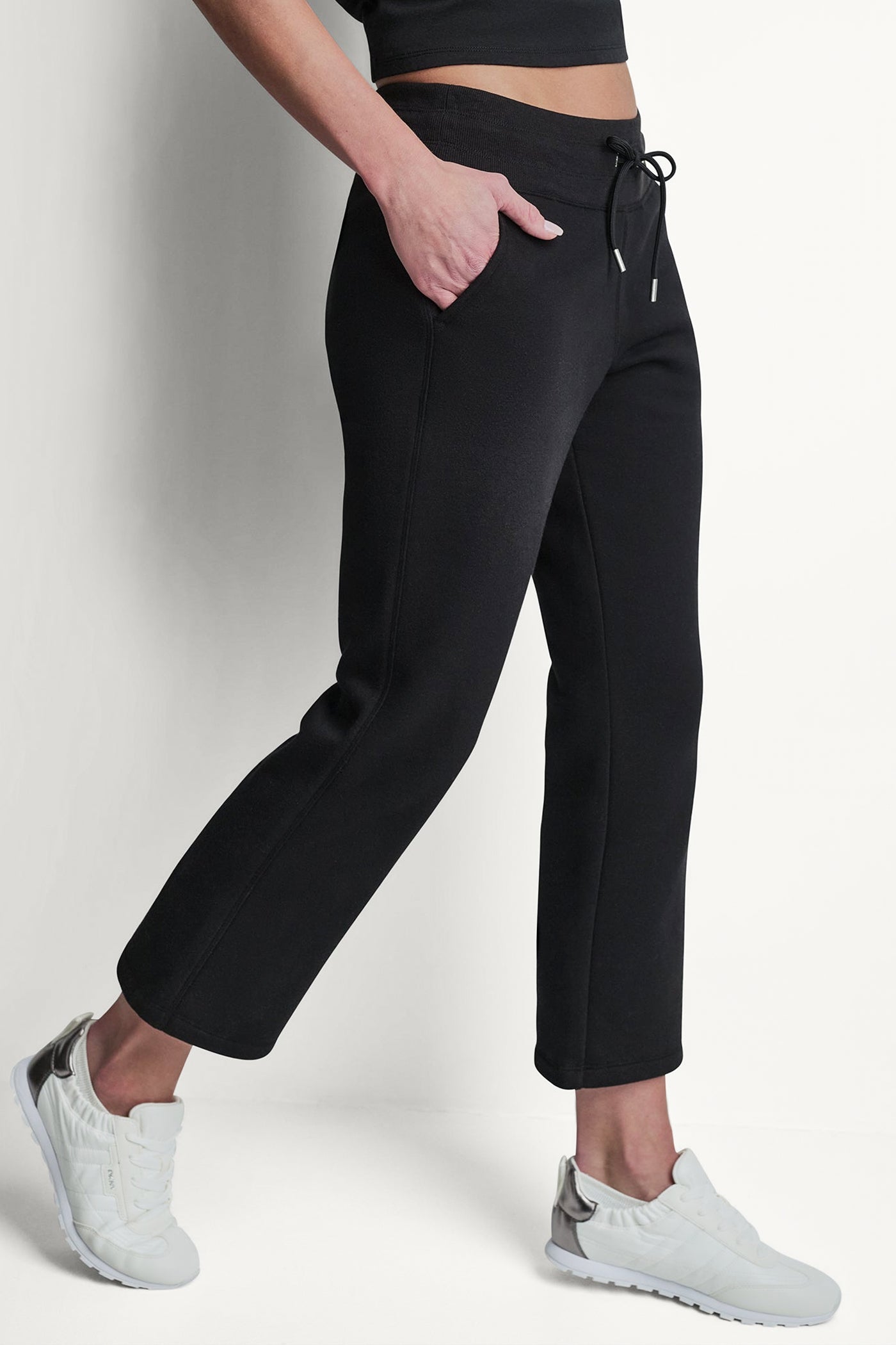 METALLIC BUBBLE LOGO FLARE PANT
