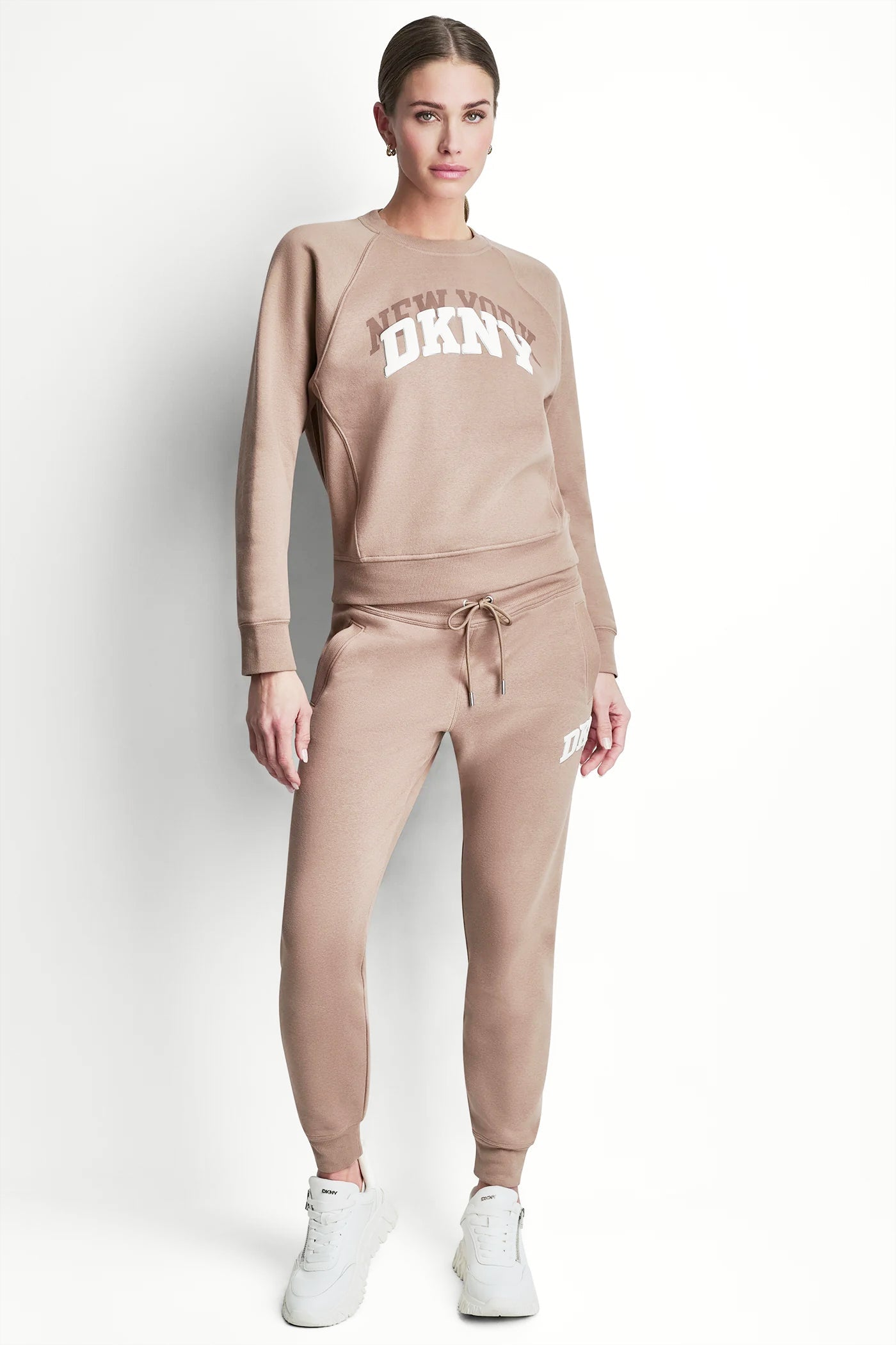 SHADOW VARSITY LOGO CREW NECK
