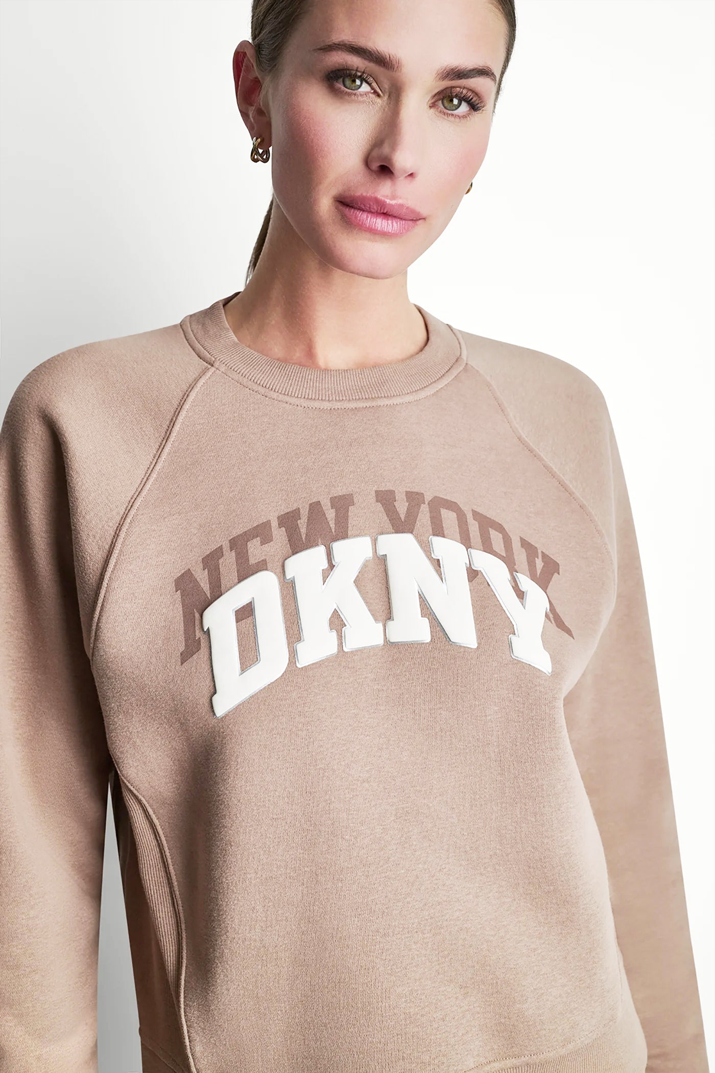 SHADOW VARSITY LOGO CREW NECK