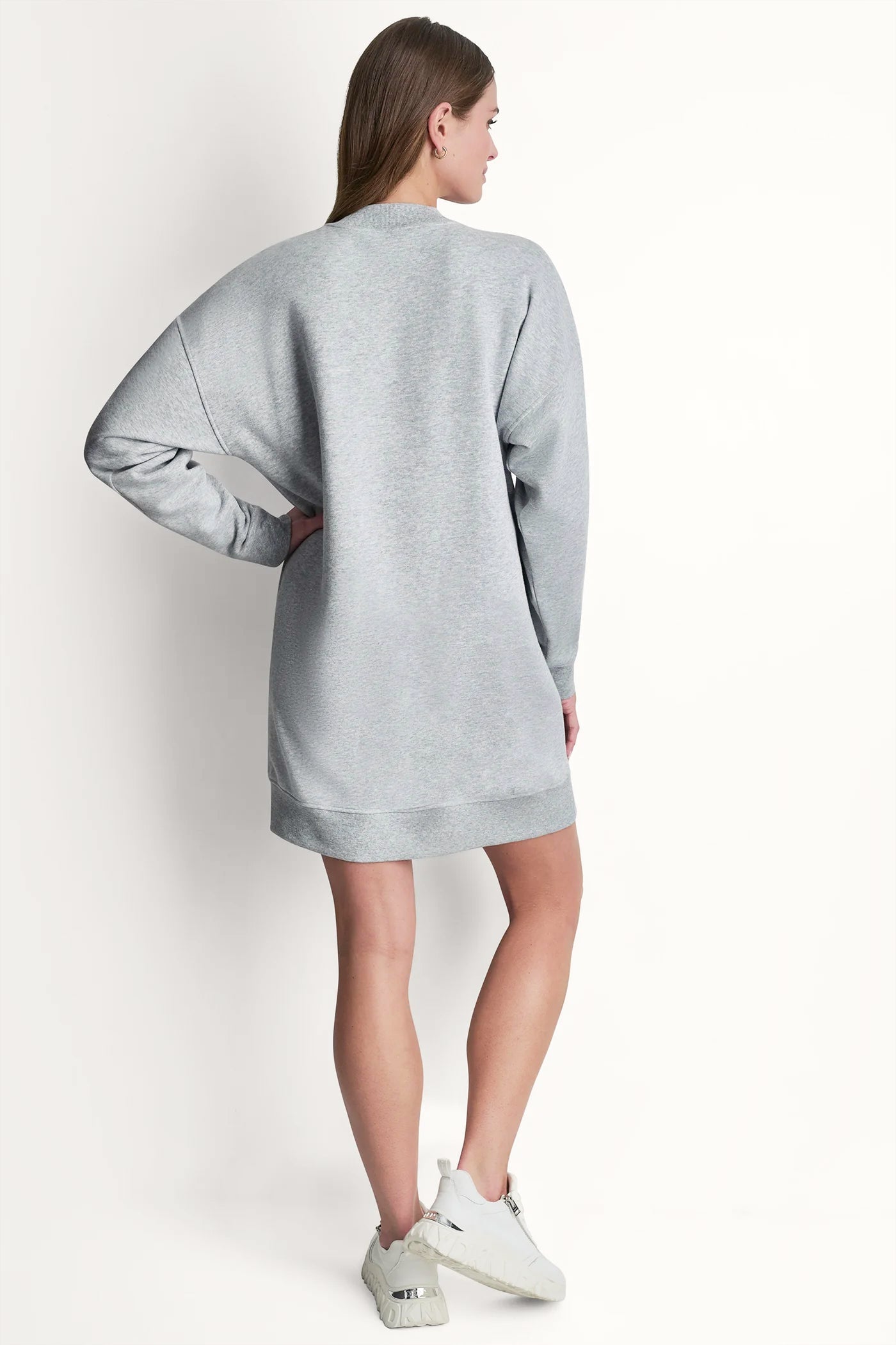 CAMPUS PATCH LONG SLEEVE SNEAKER DRESS