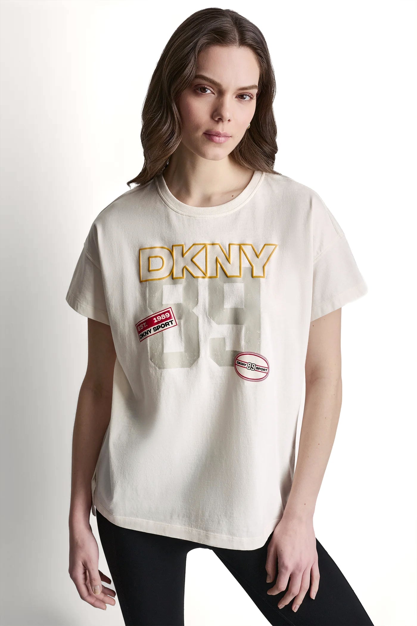 CAMPUS PATCH DROP SHOULDER TEE