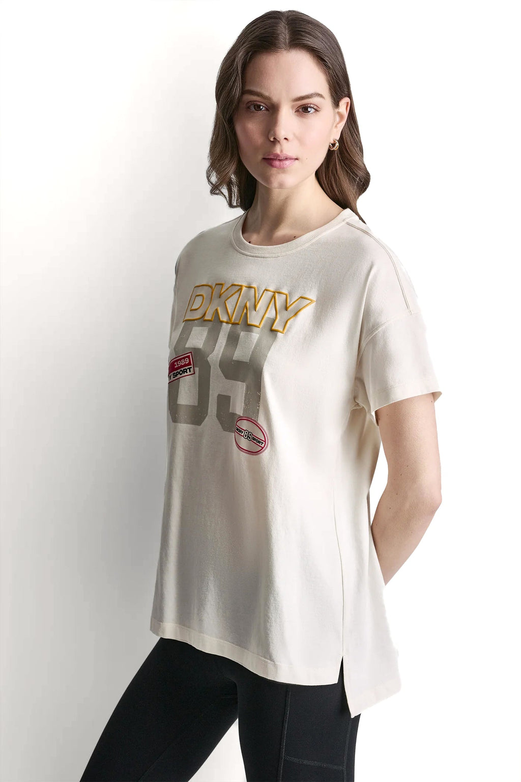 CAMPUS PATCH DROP SHOULDER TEE